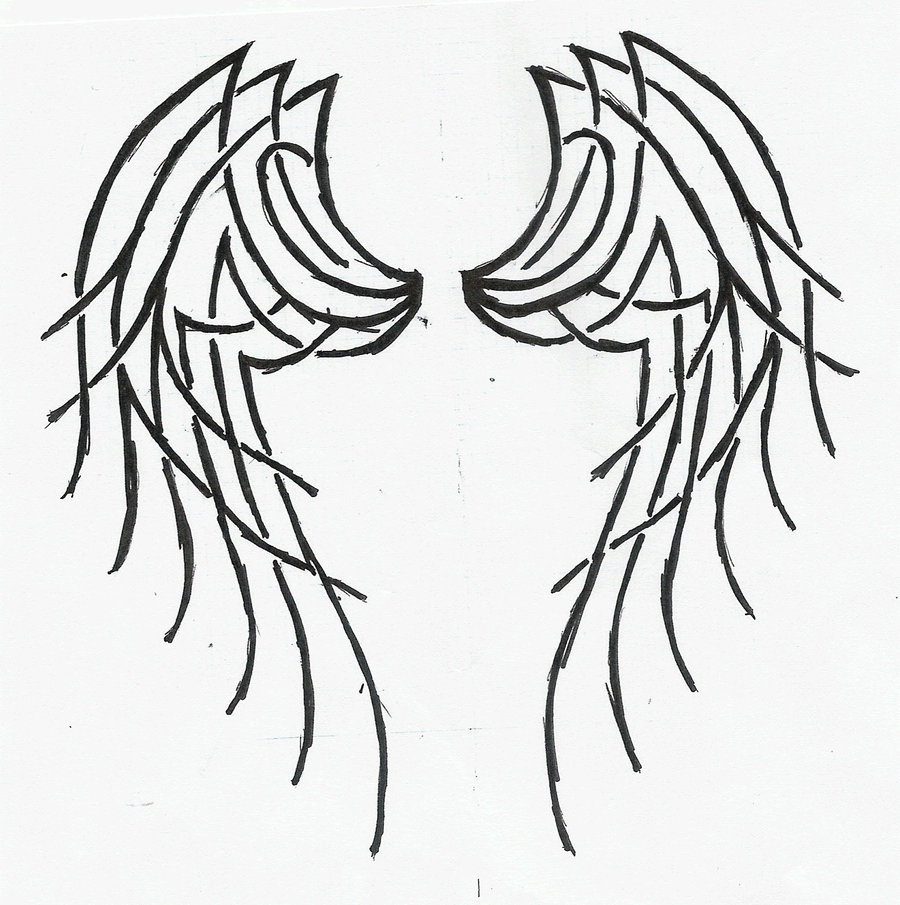 Triball Angel << Design Tattoo